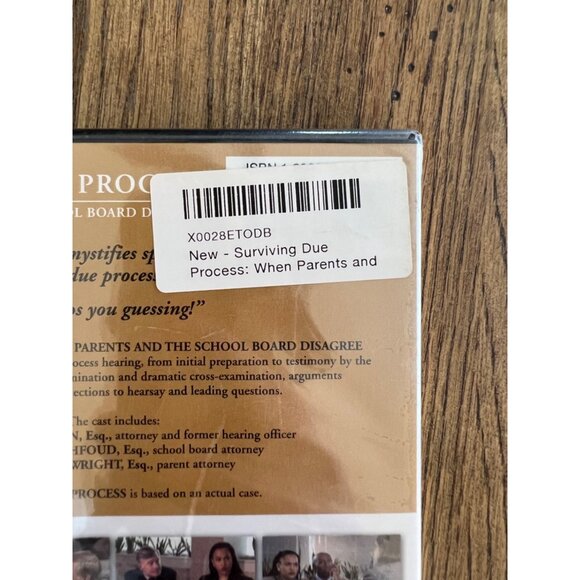 Surviving Due Process DVD: When Parents & The School Board Disagree NEW - Picture 3 of 4